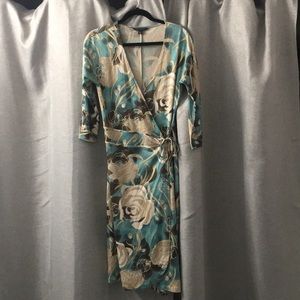 Banana Republic wrap dress.